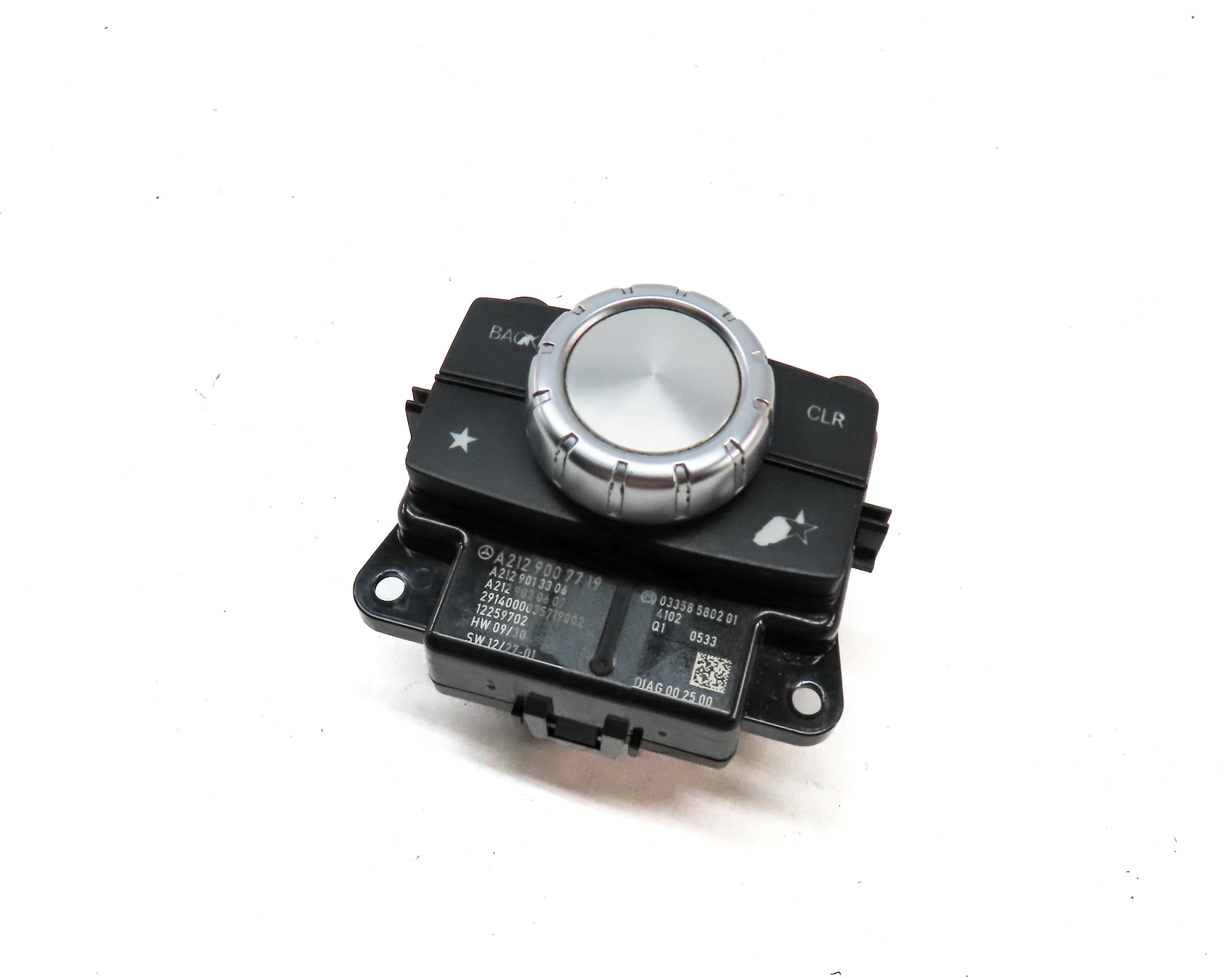 14-15 MERCEDES E-CLASS (W212) RADIO STEREO GPS NAVIGATION COMMAND CONTROL KNOB — exact item pictured